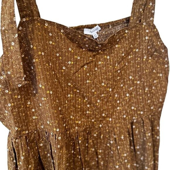 NWOT Madewell Rosalie Tie-Strap Top in Daisy Stitch Peplum Size XXL - Picture 8 of 17